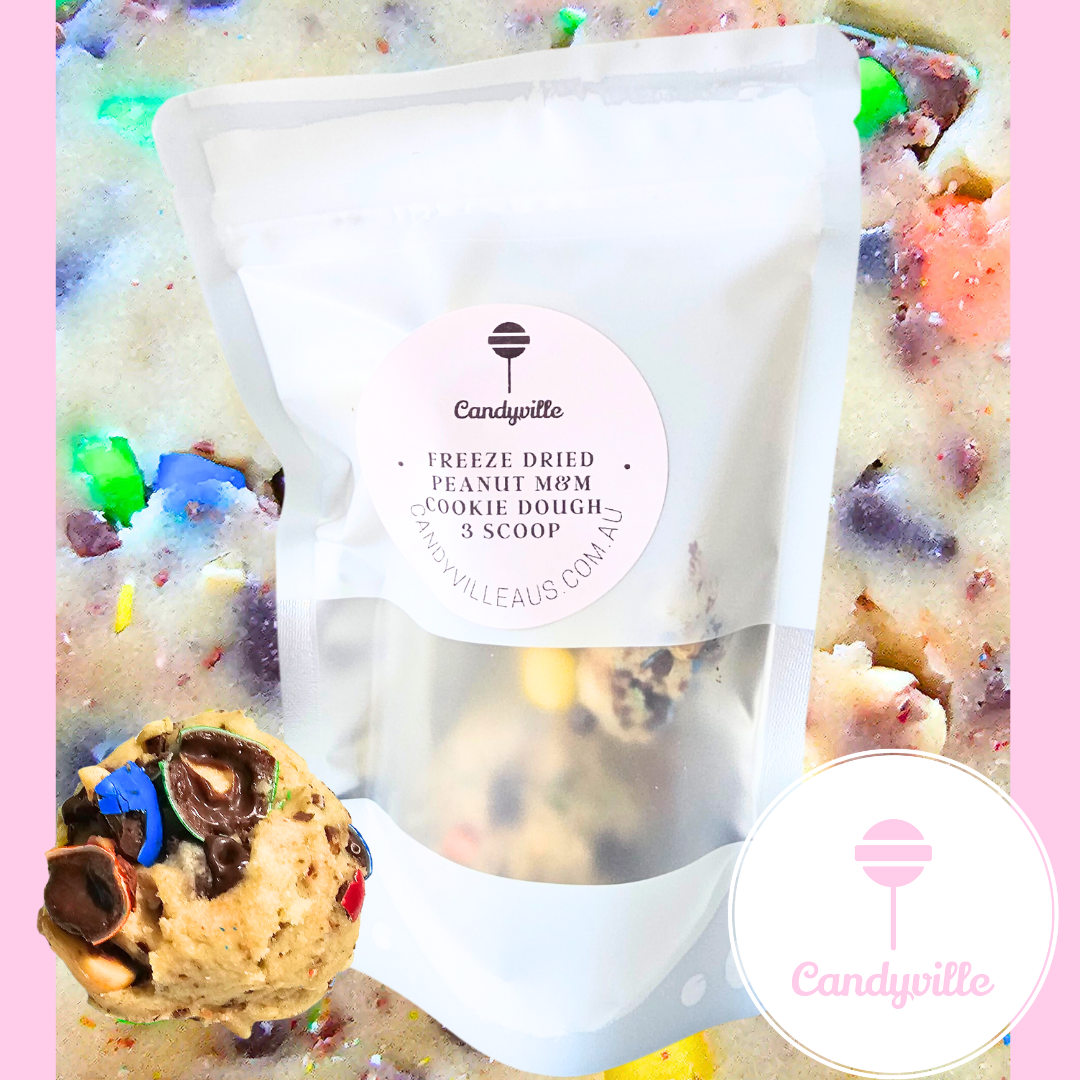 Freeze dried Peanut M&M cookie dough 5 scoop
