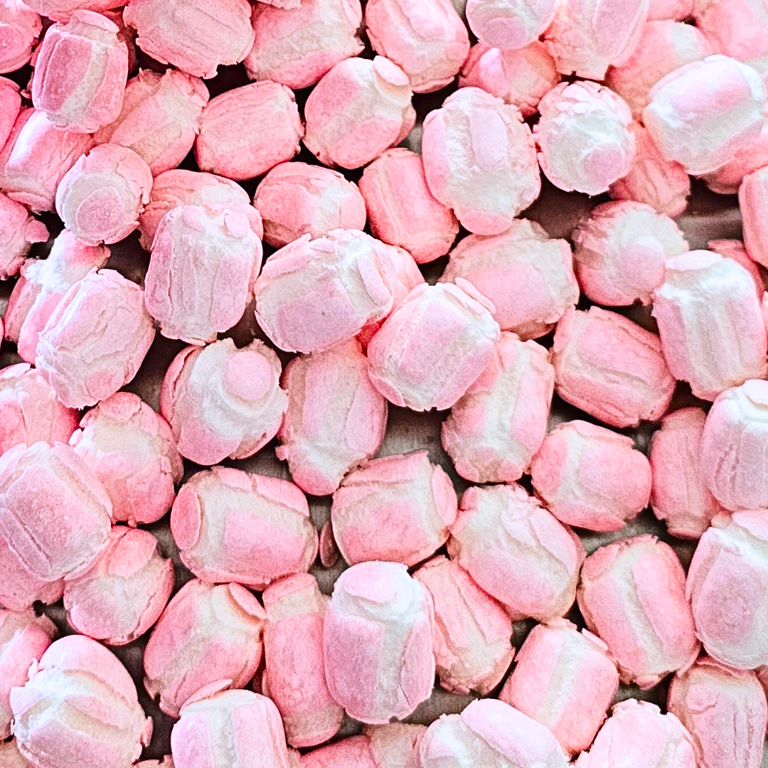 Freeze dried crispy marshmallows