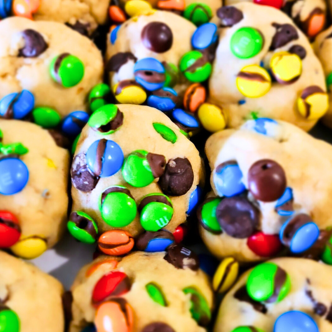 Freeze-Dried Mini M&M Cookie Dough Scoops πͺπ«π