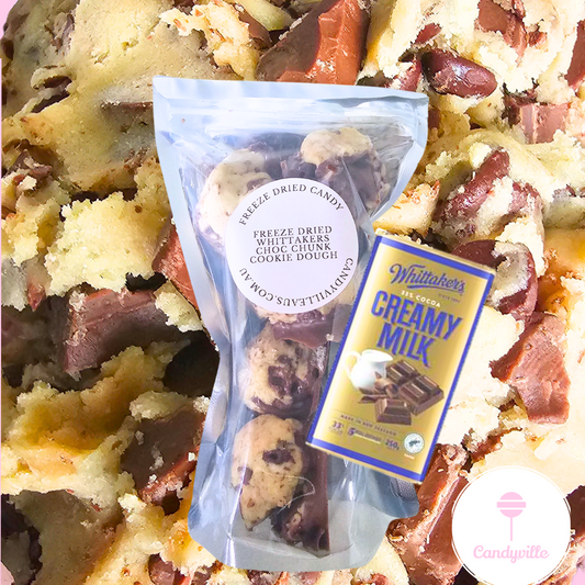 Freeze dried whittakers choc chunk cookie dough