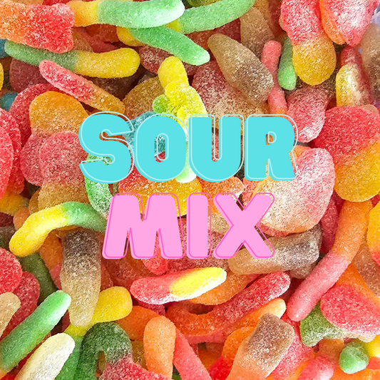 Sour gummy mix 250g