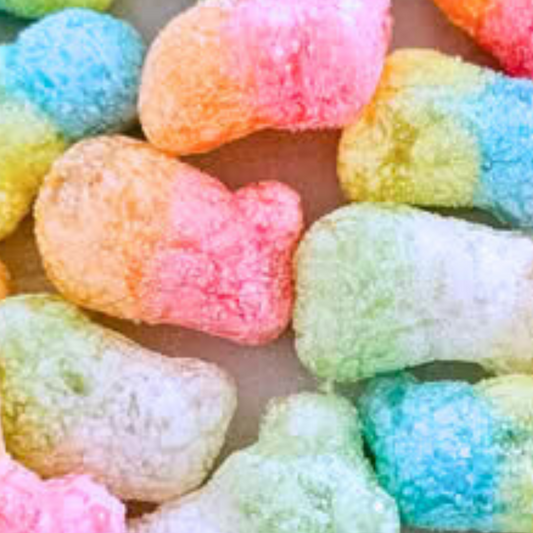 Freeze-Dried Sour Gummy Bears 🐻⚡