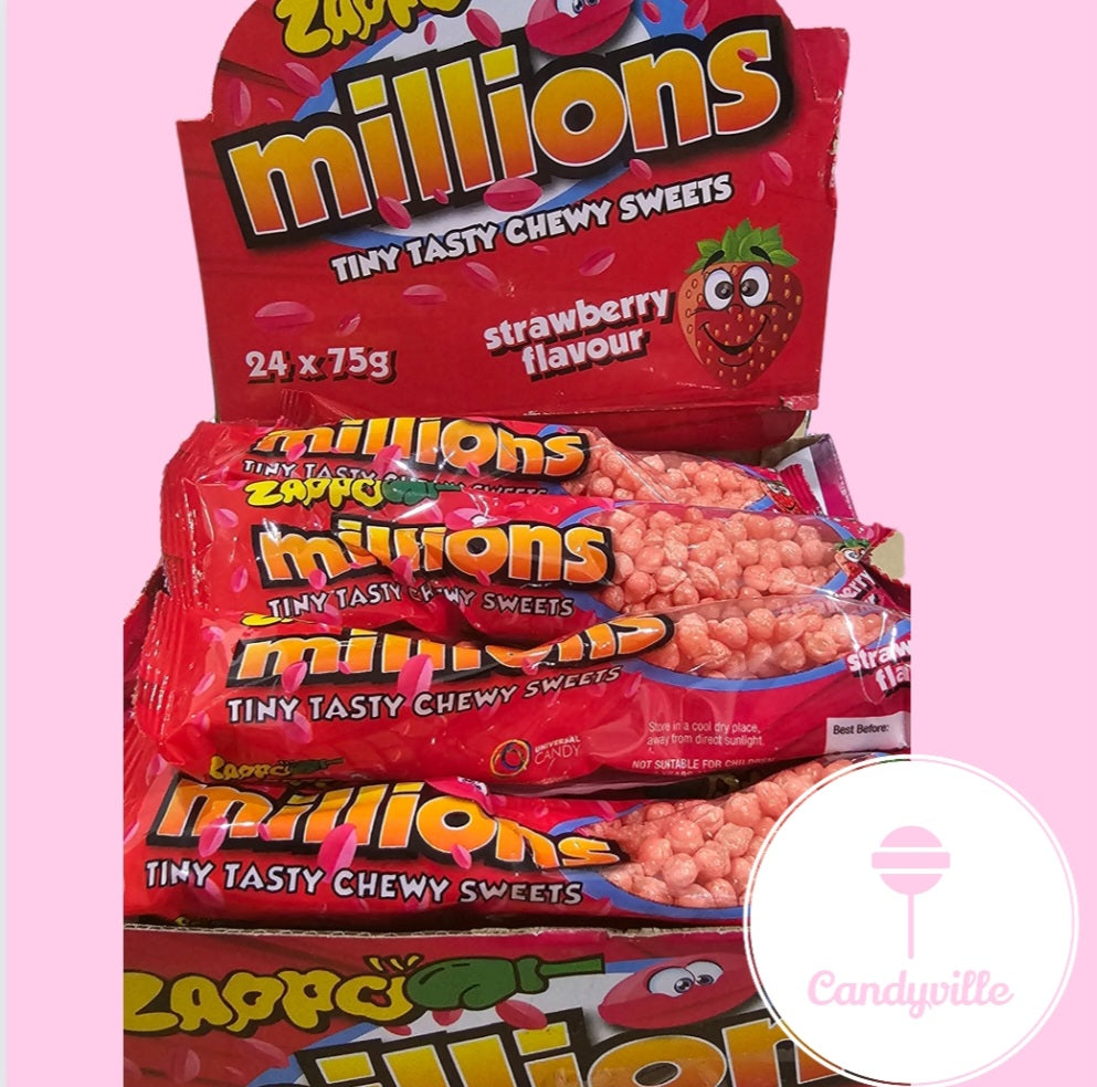 Zappo millions strawberry