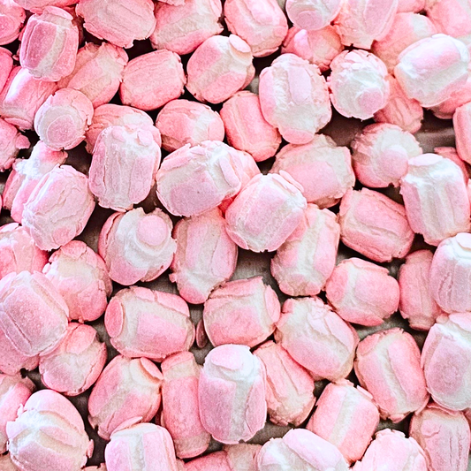 Freeze dried crispy marshmallows