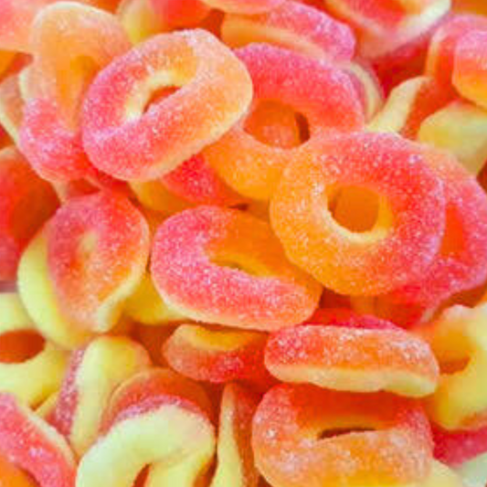 Peach rings 150g